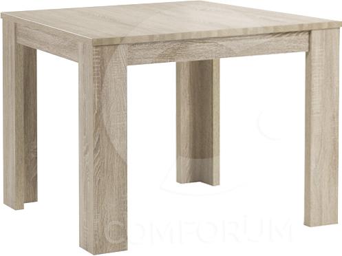 Table de salle à manger carrée contemporaine 140 c