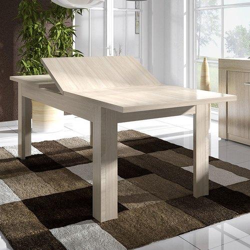 Table de salle à manger avec rallonge couleur chên
