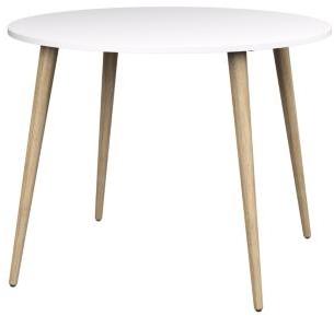 Table ronde OSLO Blanc/chêne