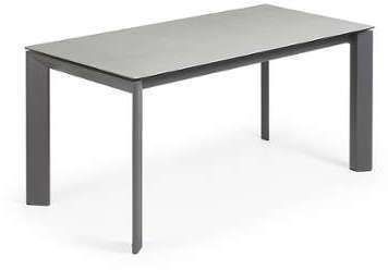 Table à manger extensible - MASTA 160 GRIS PORCELA