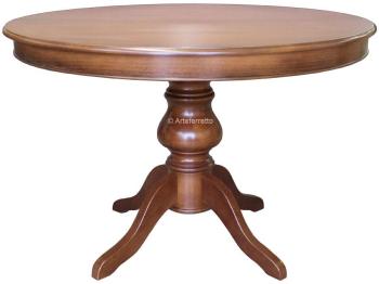 Table ronde à rallonge - diamètre 110 cm Table ronde à rallonge - diamètre
