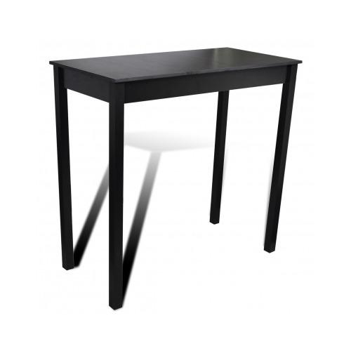 VidaXL Table bar table haute cuisine rectangulaire
