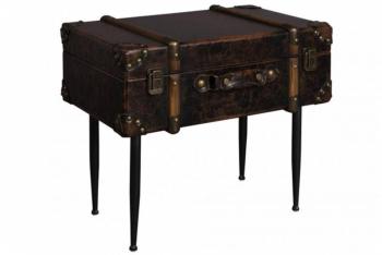 DUTCHBONE Table dappoint type malle LUGGAGE
