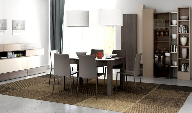 Table extensible de sallé à manger design avec ral