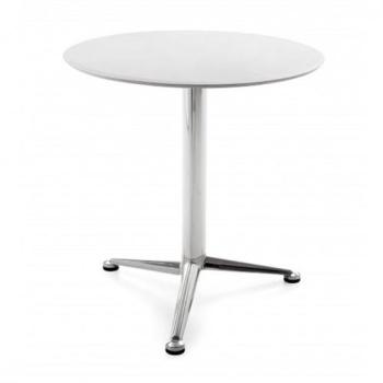 3-Pod - Table pliante - blanc/châssis aluminium