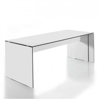 Riva - Table pliante - blanc/L : 200 - 340cm
