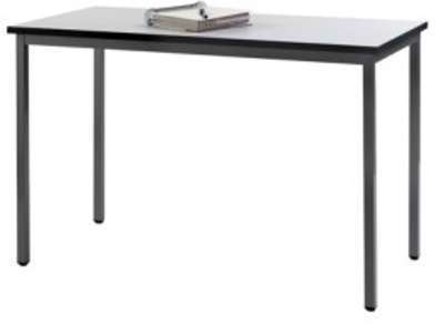 Table pieds fixes 120x60 gris