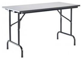 Table pliante 120x60 gris