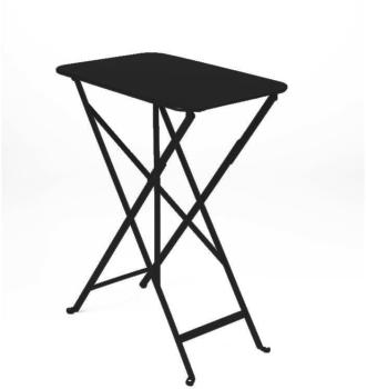 Bistro - Table pliante 37x57cm - réglisse noir laqué Bistro - Table pliante 37x57cm