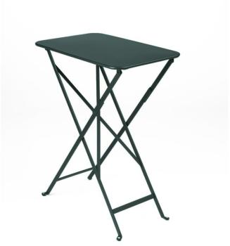 Bistro - Table pliante 37x57cm - gris orage laqué Bistro - Table pliante 37x57cm