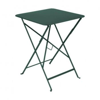 Bistro - Table pliante 57x57cm - cèdre laqué Bistro - Table pliante 57x57cm