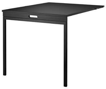 String système - Table pliante - noir noir PxHxP 78x66x30cm String système - Table pliante