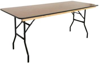 Table pliante en bois 180cm 8 places - Mobeventpro Table pliante en bois 180cm