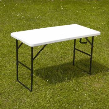 Table pliante 122cm 4 places PEHD - Mobeventpro Table pliante 122cm 4 places