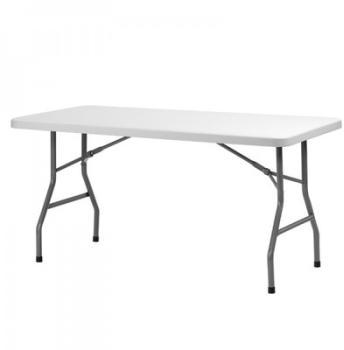 Table pliante en polyéthylène et métal - XL