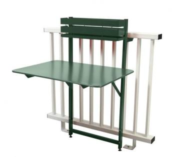 Bistro - Table de Balcon - cédre vert/mat granulai