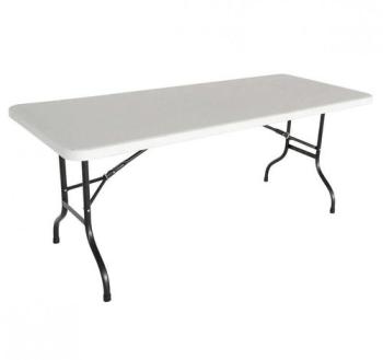 Table pliante 183cm 8 places Monobloc - Mobeventpro Table pliante 183cm 8 places