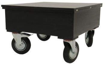 Table Basse Relevable Noir Laqué CT