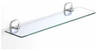 Tablette de salle bain chromŽ 59 cm alliage zinc a