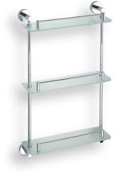 Etagère tablette à 3 étages en verre OMEGA 40x67 5x13cm Etagère tablette à 3 étages
