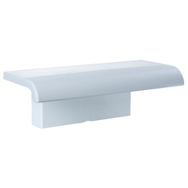 Tablette de douche blanche seul - 97 x 230 x 78 mm Tablette de douche blanche