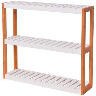 VidaXL Etagère de salle bain Bambou 60 x 15 54 cm VidaXL Etagère de salle bain