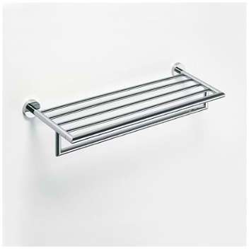 Etagère tablette avec porte-serviettes 65 5x12x21 5cm Etagère tablette avec porte-serviettes