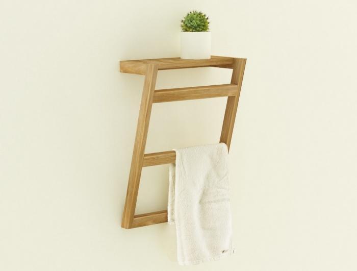Porte serviette mural l50 cm Porte serviette mural l50