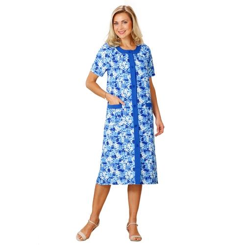 Robe-tablier fleurie