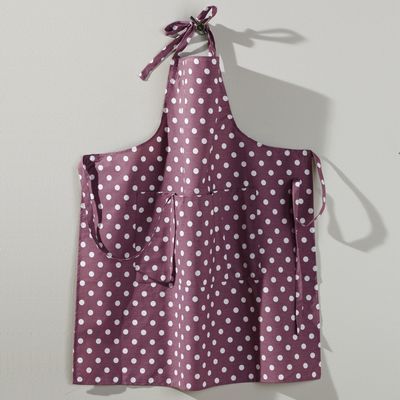Tablier imprimé pois, Garden Party - La Redoute In
