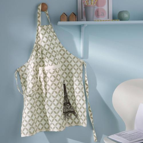 Tablier De Cuisine Coton Imprimé Tour - 3suisses C