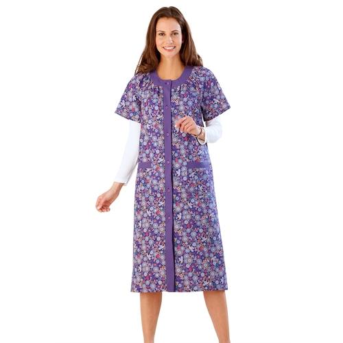 Robe-tablier imprimée