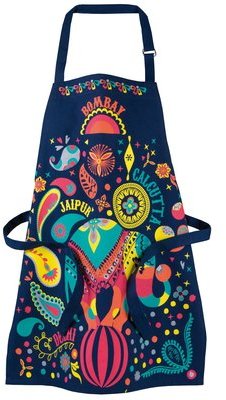 Tablier De Cuisine à Bavette Coton Enfant Indie Wi