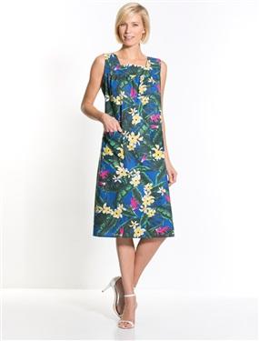 CHARMANCE Robes housses, lot de 2 lot imprime bleu