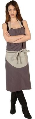Tablier de cuisine Uni Coton Poche Bicolore Tablier de cuisine Uni Coton