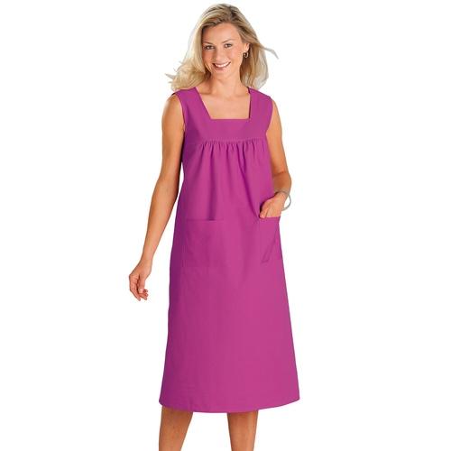 Robe-tablier unie