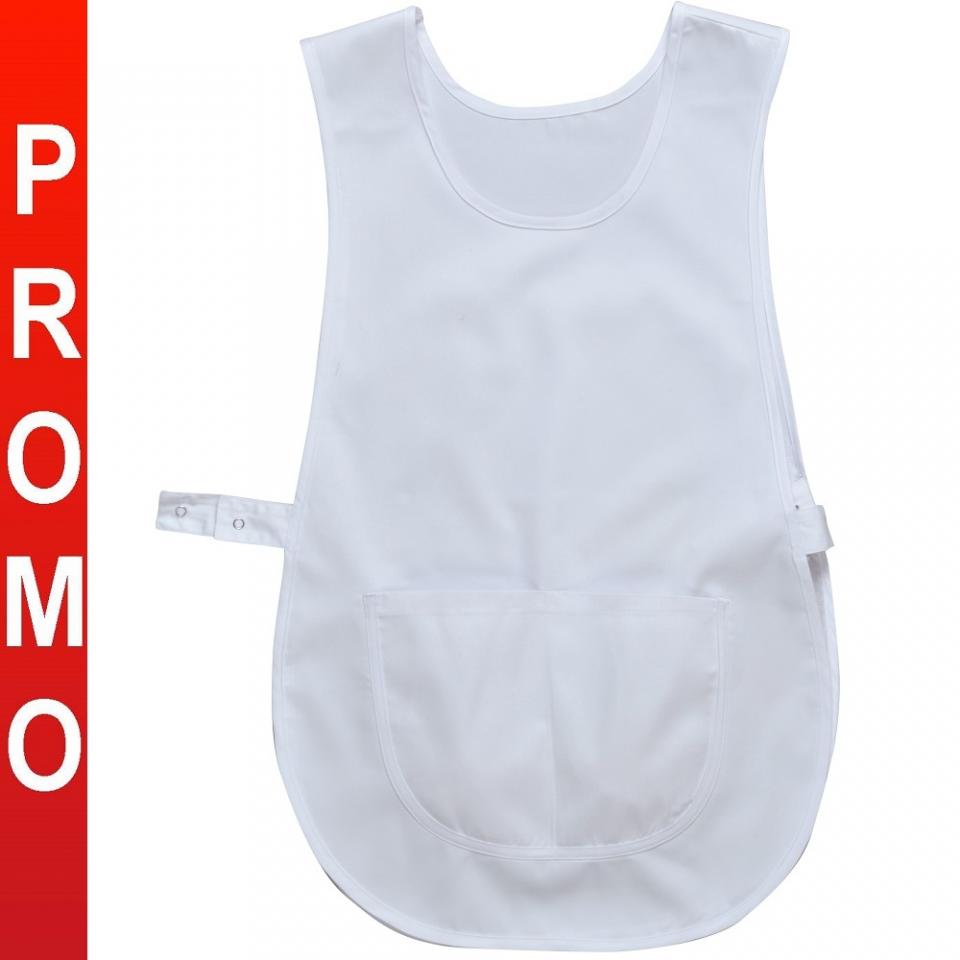 Tablier de travail Chasuble blanche - MARION -