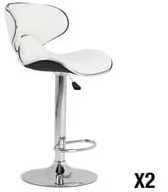 Lot de 2 Tabourets de bar WAVE