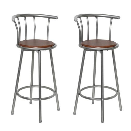 VidaXL Lot de 2 Tabouret bar Louisiane