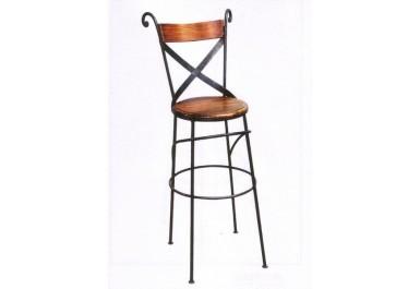 Tabouret de bar croisé Tabouret de bar croisé