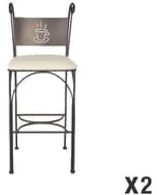 Lot de 2 chaises hautes CAFE