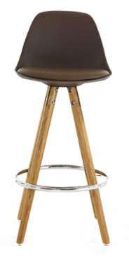 Set de 2 Tabourets de Bar Pospy - Taupe Set de 2 Tabourets de Bar