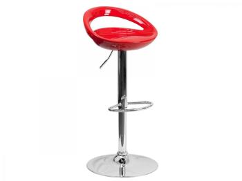 Tabouret de bar TYLER rouge