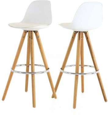 Set de 2 Tabourets de Bar Circus - Blanc Set de 2 Tabourets de Bar