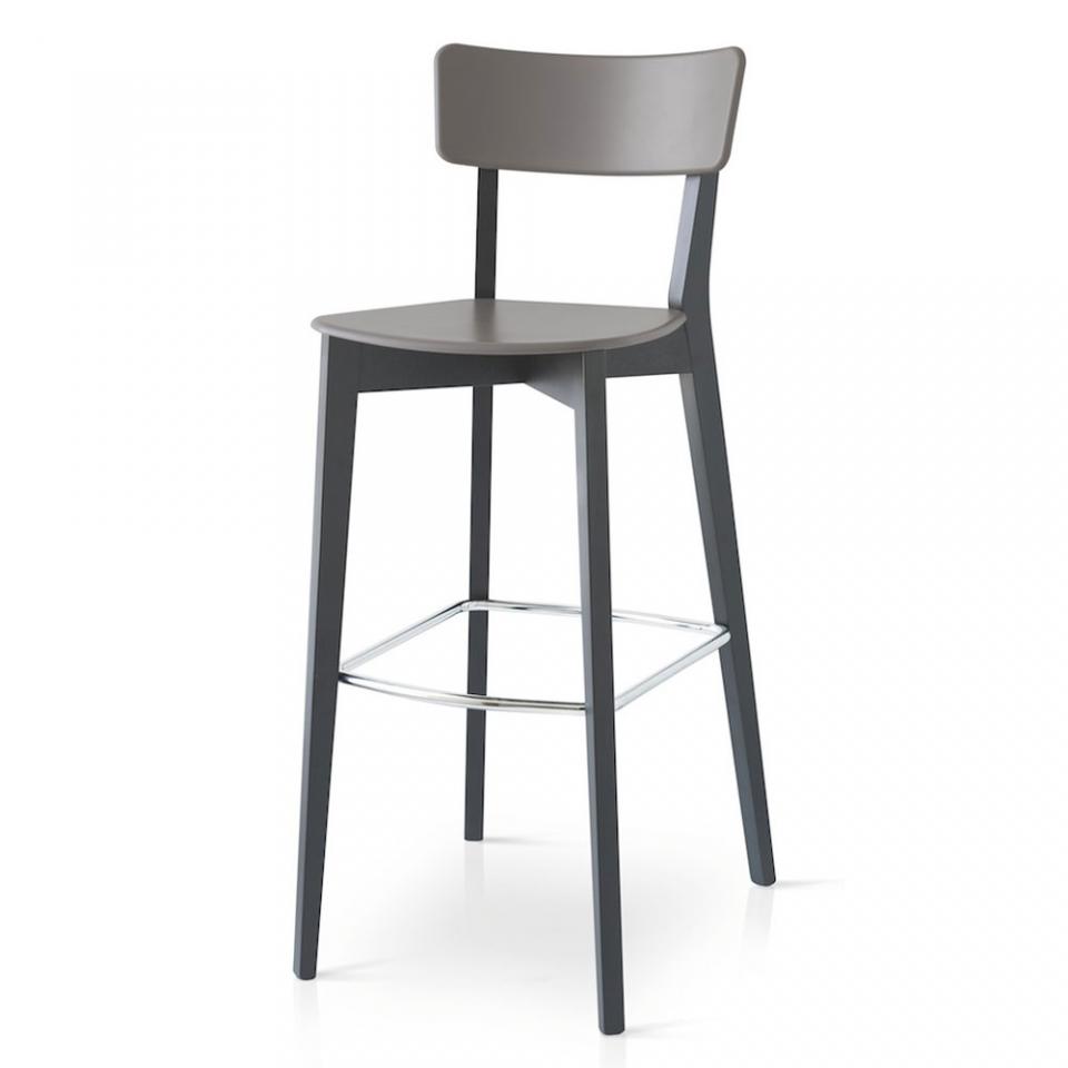 Tabouret de Bar Jelly Graphite Grège Tabouret de Bar Jelly Graphite