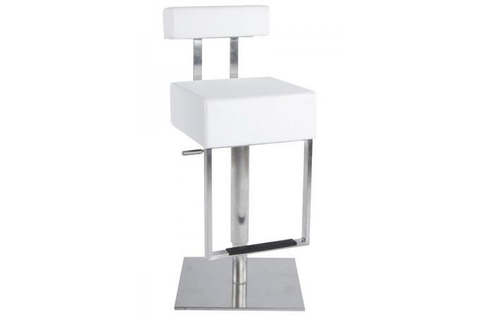 Tabouret de bar blanc COSETTE