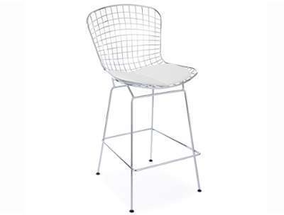 Chaise de bar Bertoia Wire