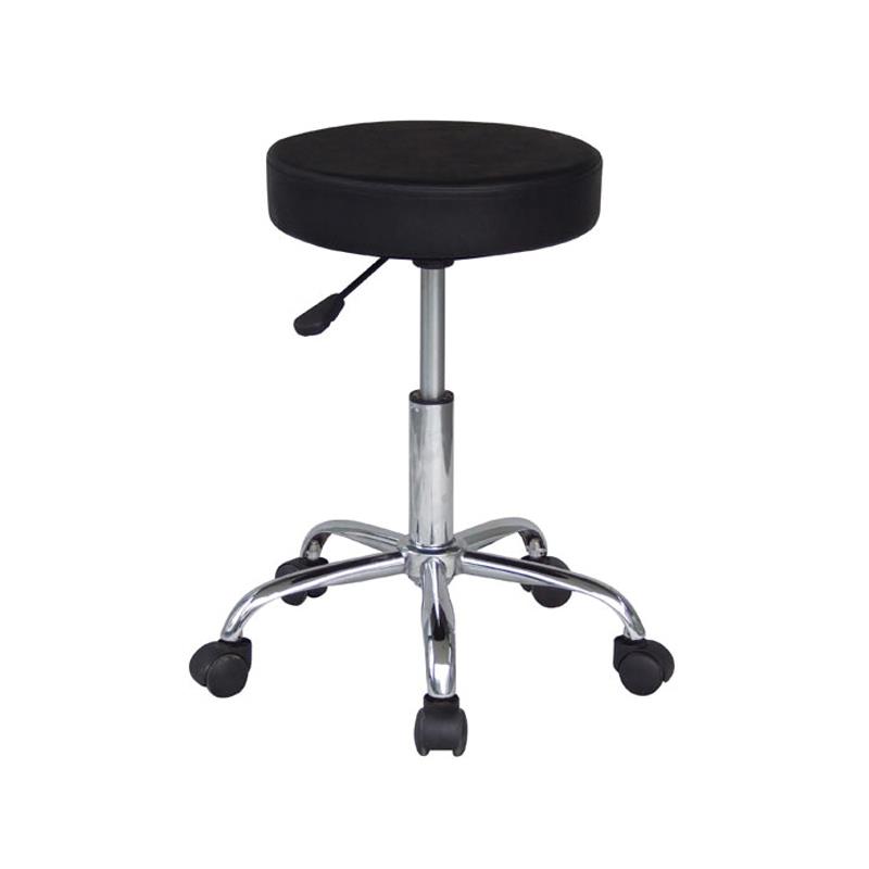 Tabouret à roulettes / de travail noir M-95027/19