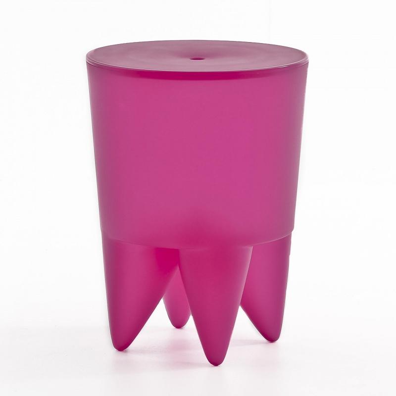 BUBU - Tabouret - bubble gum/semi opaque