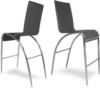 Chaise haute design, assise 68 cm - Cooper
